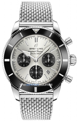 Buy this new Breitling Superocean Heritage Chronograph 44 ab0162121g1a1 mens watch for the discount price of £6,292.00. UK Retailer.